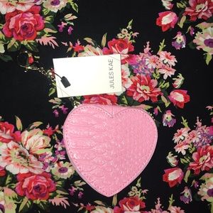 Jules Kae Darla Snake Leather Coin Purse